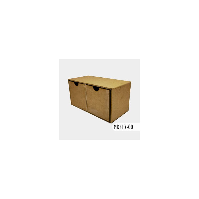 Cajonera doble cajón Mod 17-00