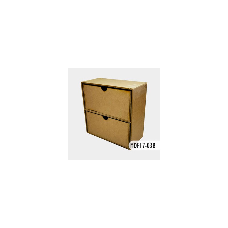 Cajonera de 2 cajones Mod 17-03