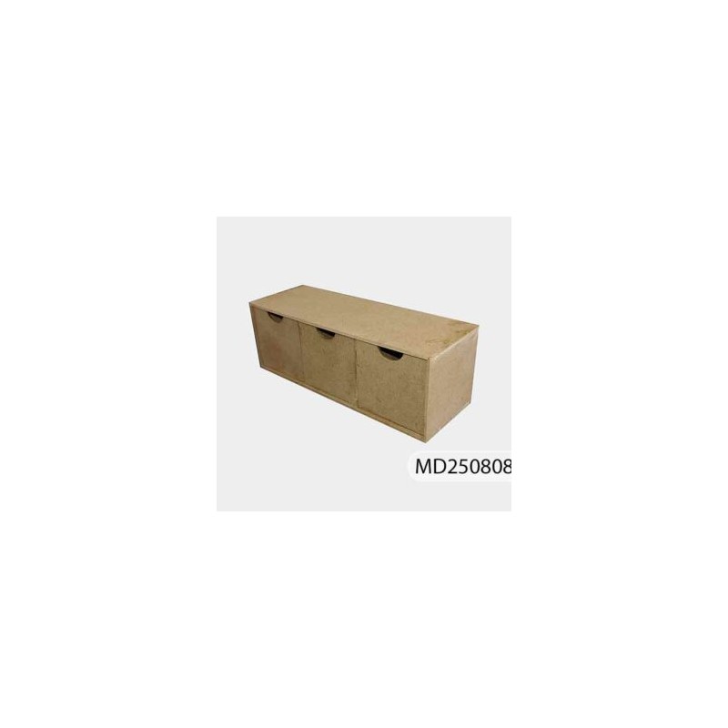 Cajonera triple