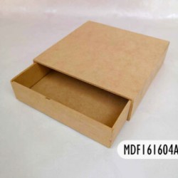 Cajón MDF multiusos 16 x 16 x 4 cm