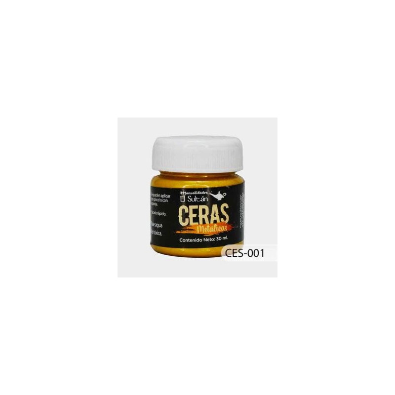 Cera Metálica El Sultán 001 Oro