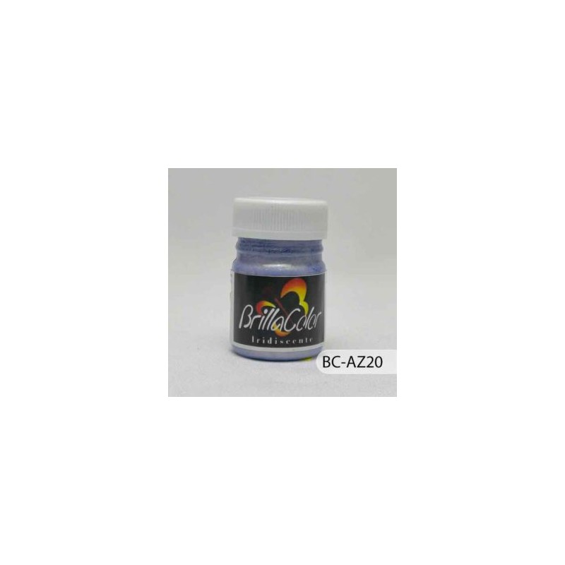 Pintura Iridiscente Brilla Color #AZ20 Azul