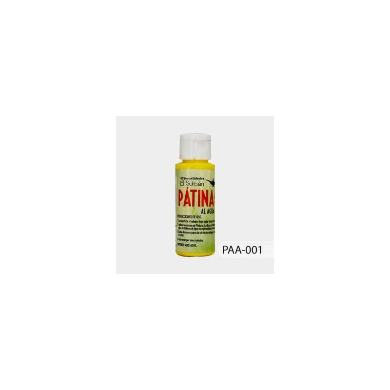 Pátina al Agua El Sultán #001 Amarillo