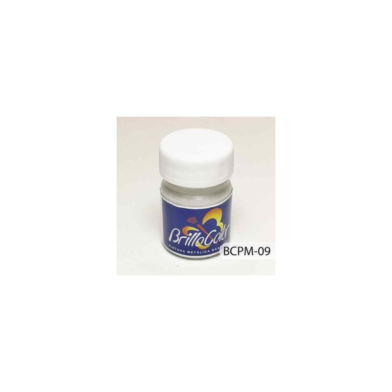 Pintura metálica Brilla Color #09 Blanco BL 6000