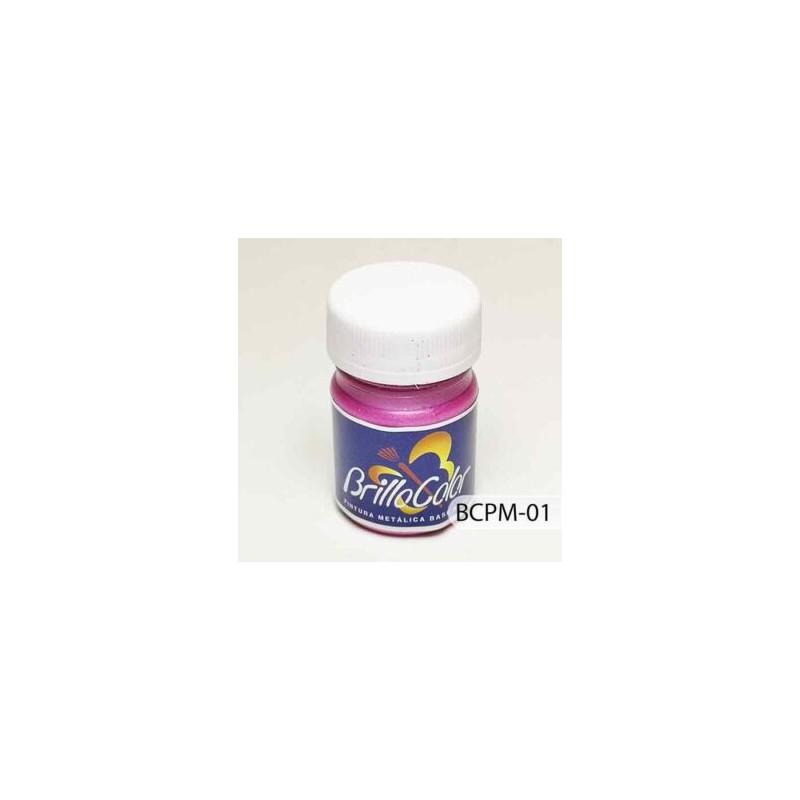 Pintura metálica Brilla Color #01 Fucsia RO 6010